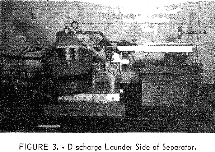 magnetic-separation discharge launder