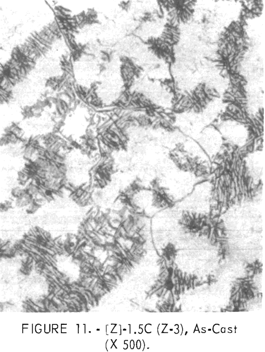 columbium-base alloys as-cast-11