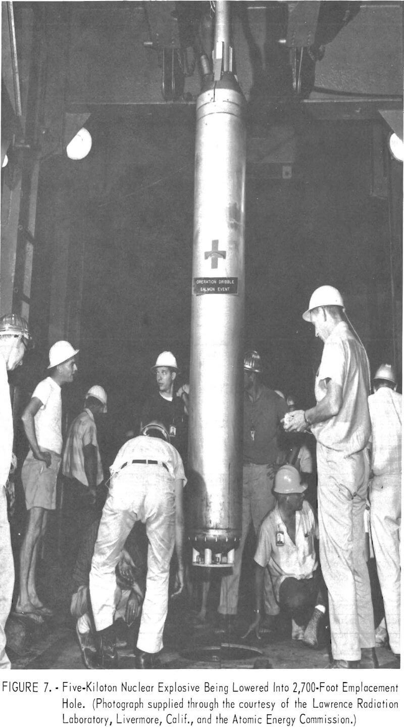 in-situ leaching five-kiloton nuclear explosives