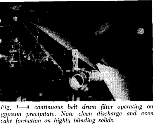 filtration-of-precipitates-continuous-belt-drum