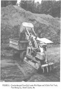 iron ore front-end loader