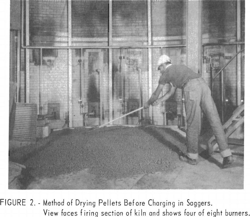 nickel metal methods of drying pellets