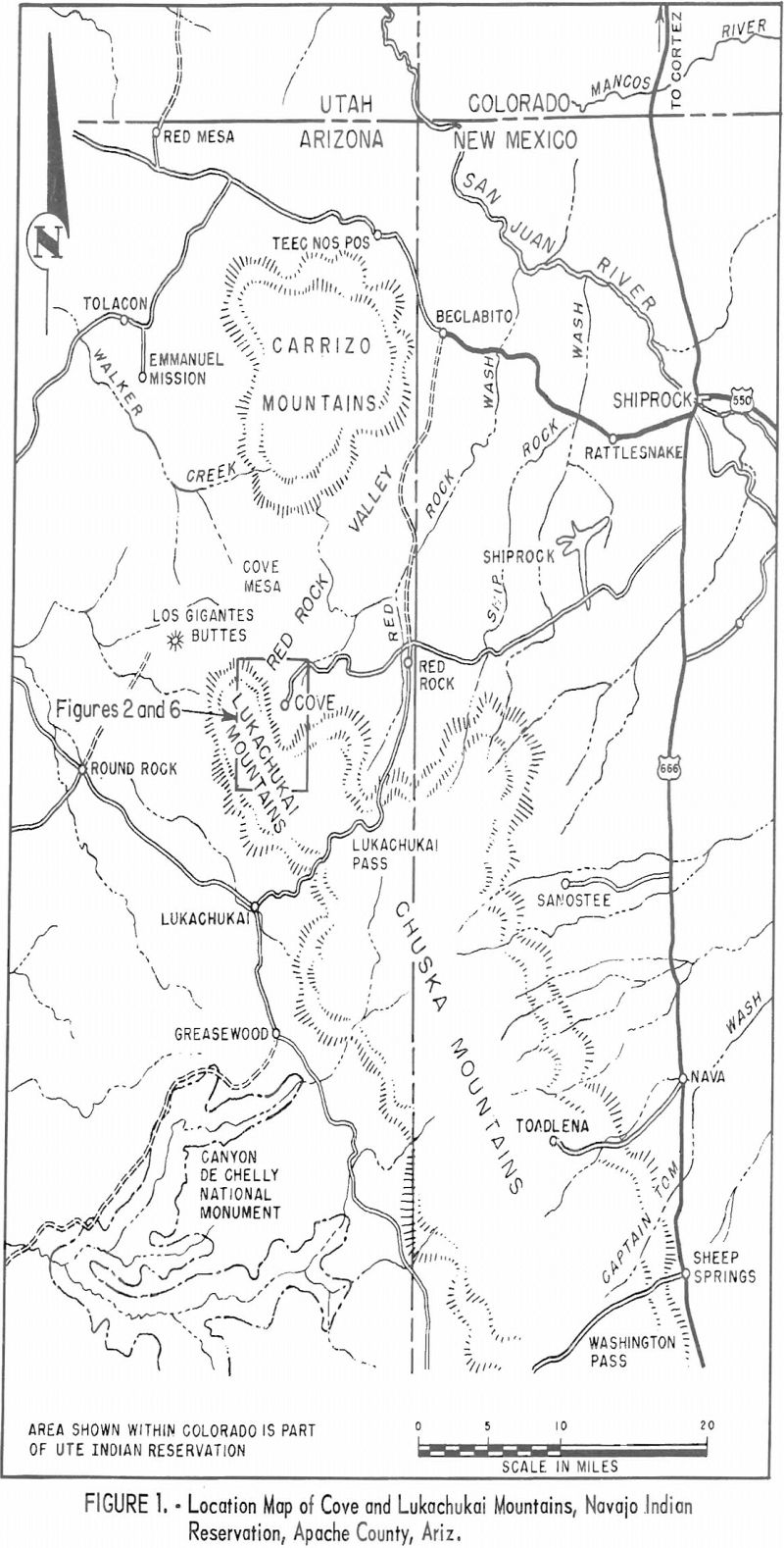 uranium mining location map