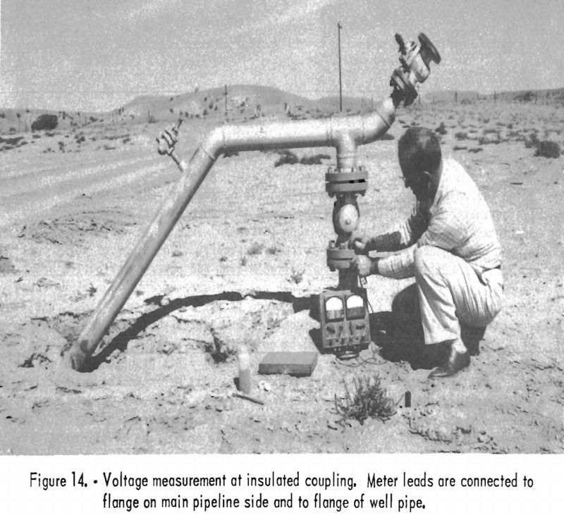 cathodic protection voltage measurement