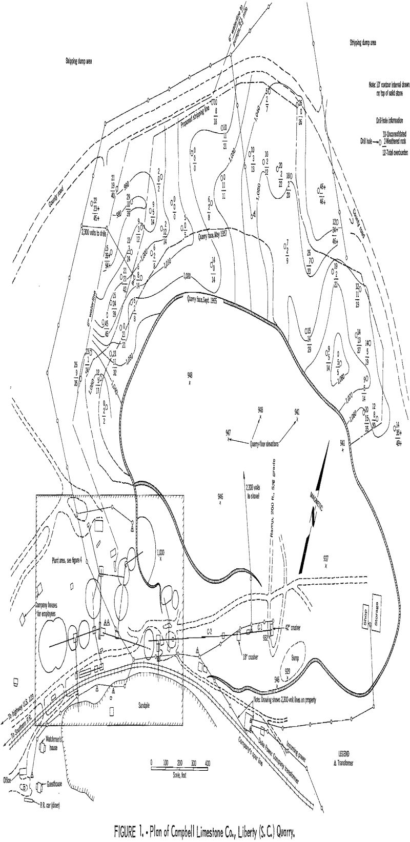 crushed-granite plan of campbell limestone co