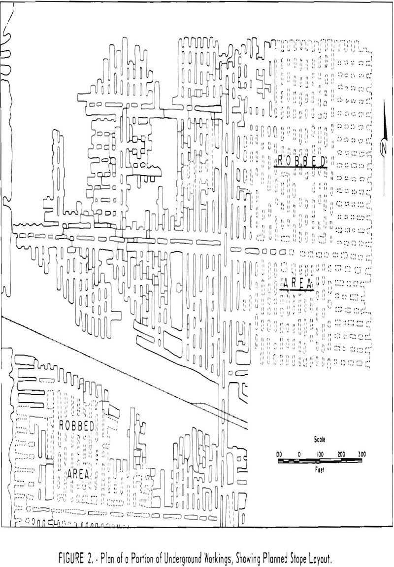 mining methods planned stope layout