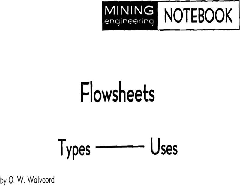 flowsheets types uses