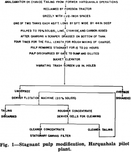 activated carbon stagnant pulp modification