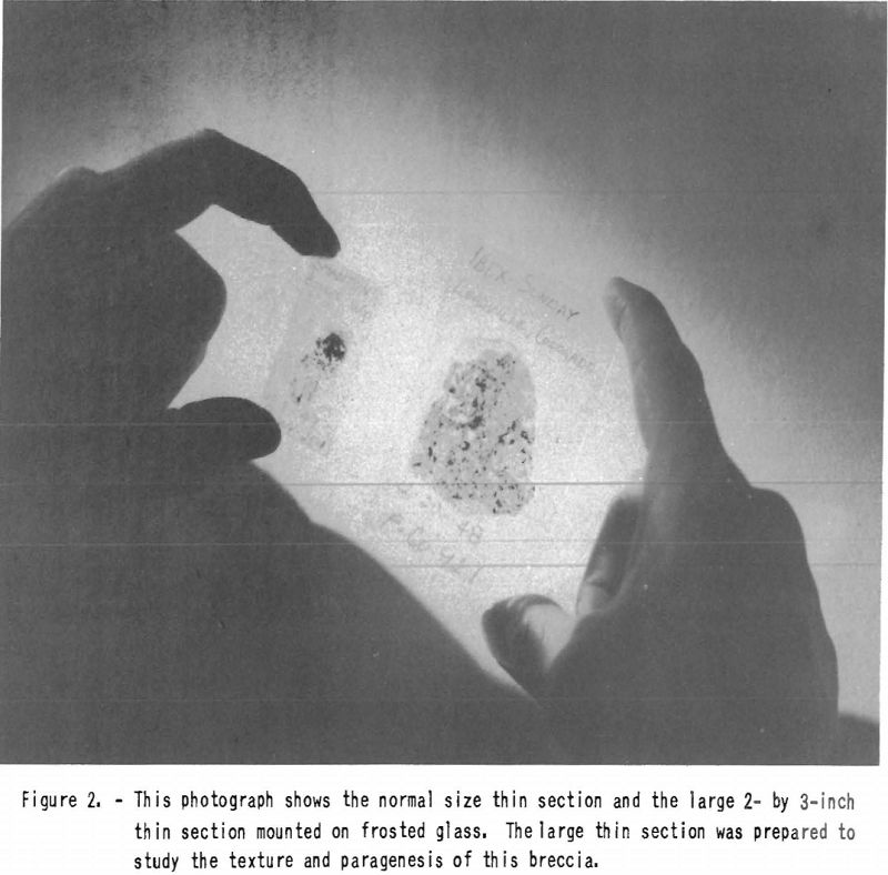 thin sections paragenesis