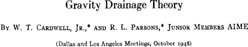 Gravity Drainage Theory - 911Metallurgist