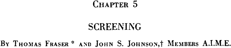 screening