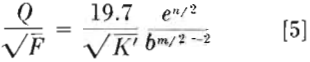 coal refuse slurries equation-5