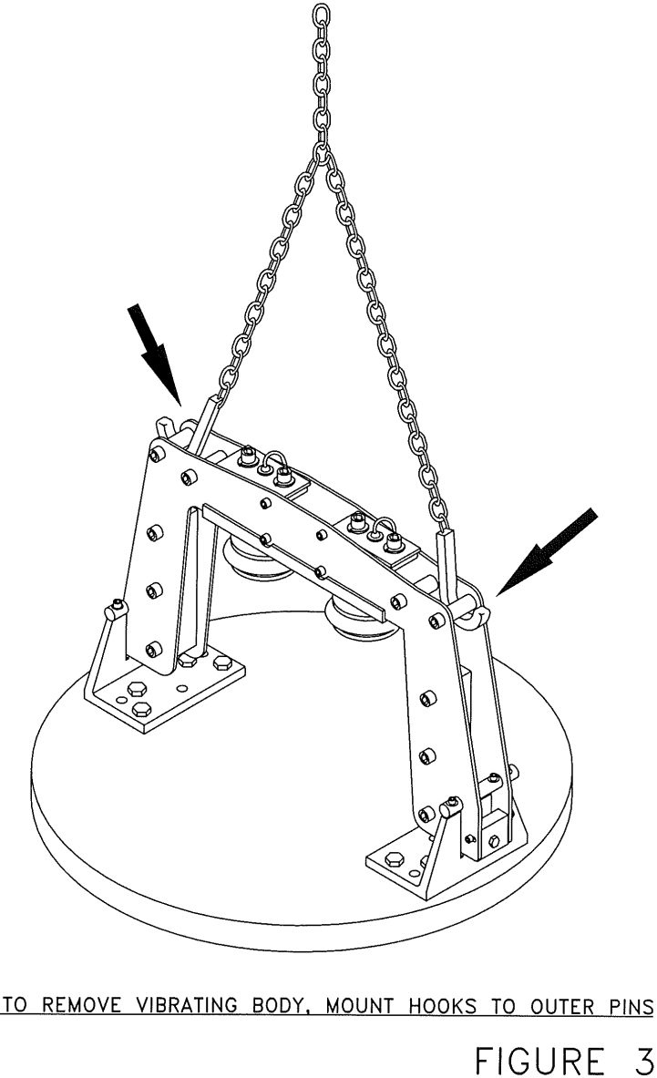 Pulverizer Mount Hooks