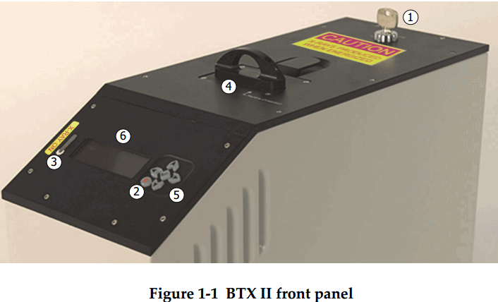 xrd-analyser-btx-ii-front-panel