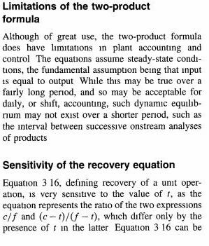 1 Metallurgical Accounting