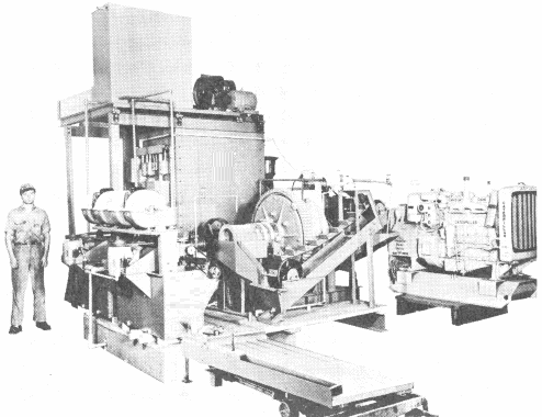 5 ton Portable Mill