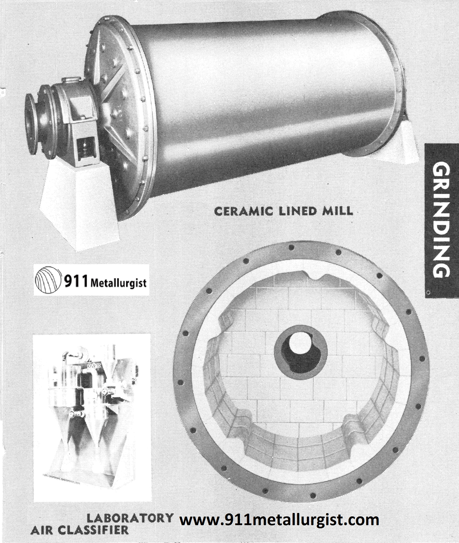 CERAMIC LINED MILL