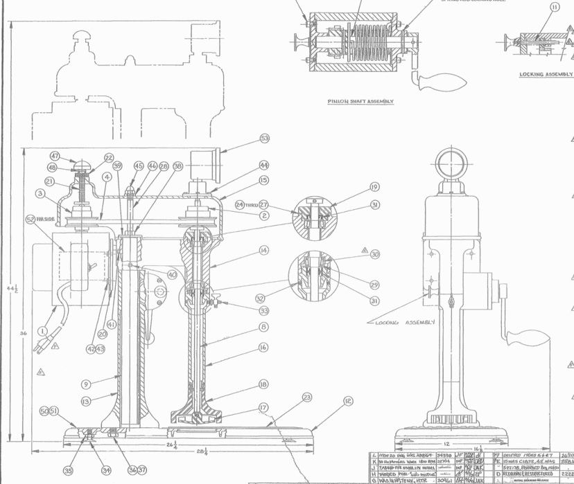 D12_Laboratory_Flotation_Machine_Drawings_&_Dimensions