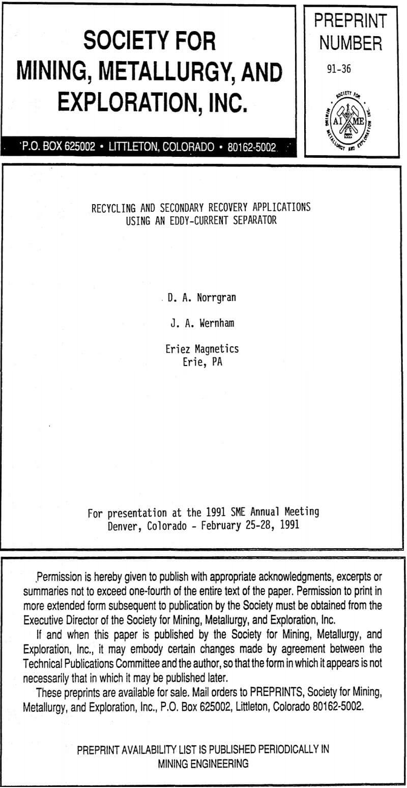 eddy-current-separator