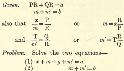 equation