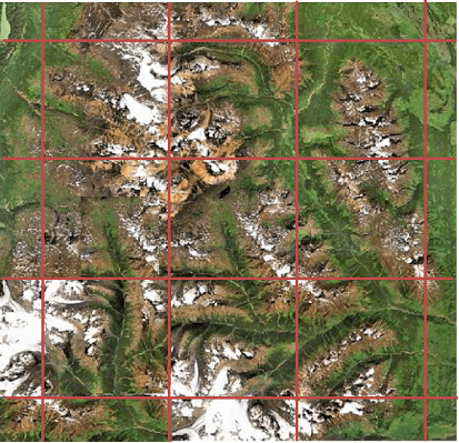 Identifying areas to be prospected