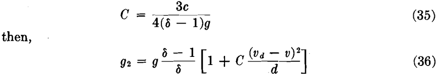 increasing with velocity gravity concentration