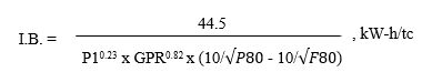 Indice Bond Formula