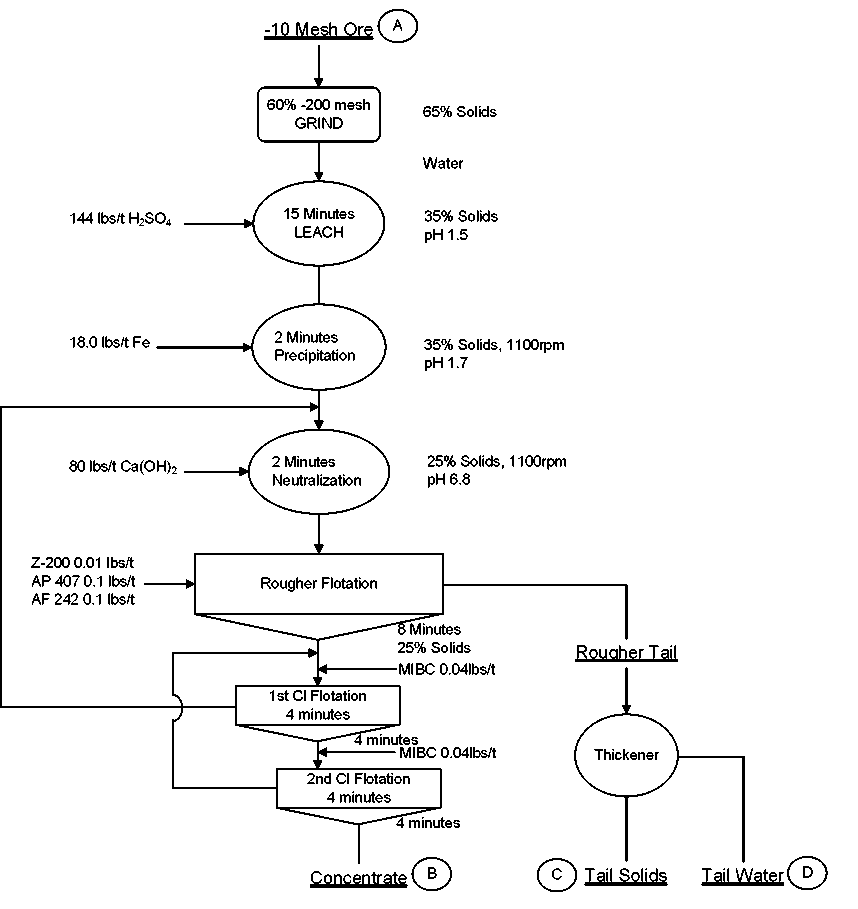 MSRDI Conceptual Flowsheet LPF