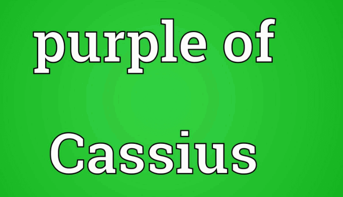 Purple of Cassius Preparation