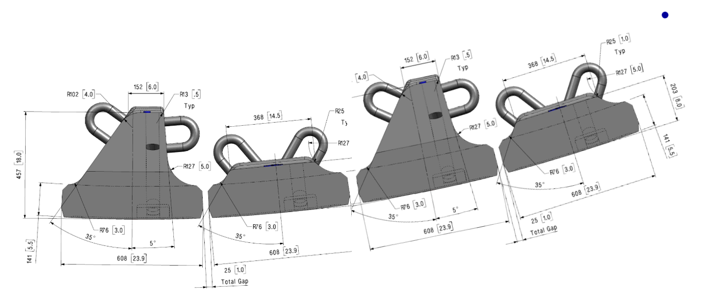 sag mill liner