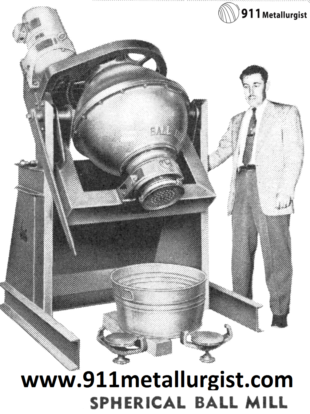 SPHERICAL BALL MILL