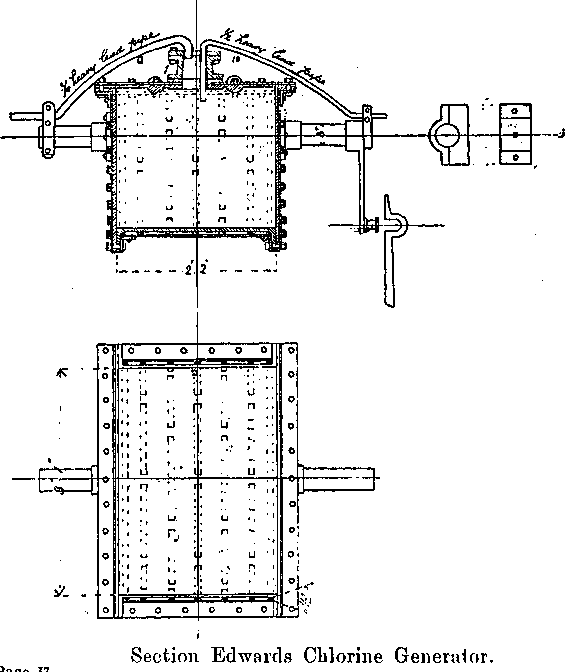 Section Edwards Chlorine Generator