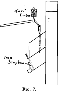 stopboard handling ore