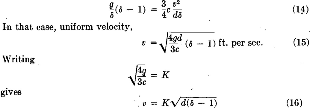 uniform gravity concentration