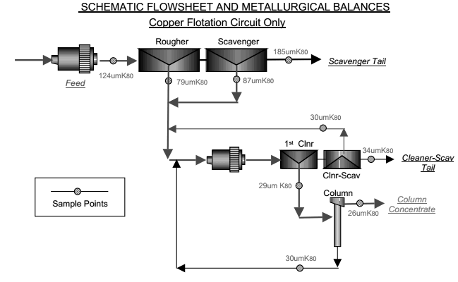 copper-froth-flotation-circuit