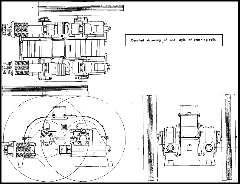 roll crusher type rock crusher